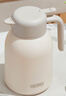 膳魔師（THERMOS）保溫壺玻璃內膽家用大容量便攜宿舍暖水壺熱水瓶TEHA/TEHD TEHD-米白色【熱賣(mài)推薦】 1.48L 曬單實(shí)拍圖