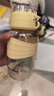 taoqibaby水杯大容量吸管杯女成人孕婦女士專用塑料ppsu杯子大肚杯 奶油黃 660ml 曬單實拍圖