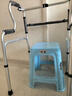 可孚 老人助行器助步器骨折走路輔助行走器車扶手架四角拐棍鋁合金 曬單實(shí)拍圖