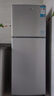 志高（Chigo）108升兩門雙門二門冰箱 宿舍租房小戶型家用冷藏冷凍小冰箱 節(jié)能保鮮低噪 BCD-108A148D 曬單實拍圖