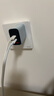 能適30w多口充電頭數顯typec快充pd適用蘋(píng)果華為小米vivo榮耀oppo手機通用多孔位智能插頭usb安卓藍色 曬單實(shí)拍圖