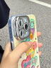 圣圖朗創(chuàng  )意點(diǎn)鉆油畫(huà)笑臉適用iPhone16promax蘋(píng)果15新款手機殼13全包個(gè)性12閃粉鏡頭女11支架14防摔保護套 白底愛(ài)心笑臉【開(kāi)心發(fā)財】閃粉鏡頭支架  iPhone 16 pro max 曬單實(shí)拍圖