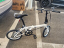 大行（DAHON）KT610折疊自行車16英寸單速男女學(xué)生上班上學(xué)城市通勤單車 白色 曬單實拍圖