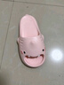 chikoku新款小萌鯊拖鞋女夏季家居可愛(ài)厚底防滑情侶鯊魚(yú)涼拖鞋男夏 曬單實(shí)拍圖