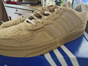 adidas「面包鞋」COURTIC經(jīng)典運動板鞋男女阿迪達斯官方三葉草 芥末黃   44 曬單實拍圖