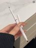 小奧?。╨ittleondine）眼線筆極細筆刷雙頭眼線膠筆02深棕60mg防水防汗不易暈染持久顯色 曬單實拍圖