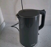 蘇泊爾（SUPOR）電水壺?zé)崴畨?1.7L全鋼無縫內(nèi)膽 雙層防燙電熱水壺 316L不銹鋼燒水壺 SW-17J416L 曬單實拍圖