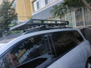 晉御滋車頂行李架轎車suv面包車越野車加厚鋁合金車載行李框旅行框頂架 【鯊魚橫桿】雙層1.6米-網(wǎng)雨布綁帶安全繩 大眾朗逸速騰帕薩特邁騰途觀L探岳寶來途岳凌渡 曬單實(shí)拍圖