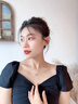 尹木夕淡水珍珠海藍(lán)寶銀項鏈女款2025新款吊墜小眾鎖骨鏈情人節(jié)生日禮物 珍珠海藍(lán)寶銀項鏈【禮盒+證書】 曬單實拍圖