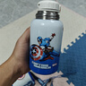 迪士尼（Disney）兒童保溫杯大容量吸管兒童水杯316不銹鋼雙飲學(xué)生保溫壺500ML漸變 藍(lán)色美隊(duì) 500ml 曬單實(shí)拍圖