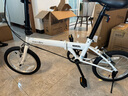 大行（DAHON）KT610折疊自行車(chē)16英寸單速男女學(xué)生上班上學(xué)城市通勤單車(chē) 白色 曬單實(shí)拍圖
