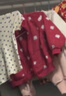戴維貝拉（DAVE＆BELLA）秋冬新款女童搖粒絨外套 寶寶休閑拉鏈衫棒球服 紅色小狗 100cm(4Y（建議身高90-100cm）) 曬單實(shí)拍圖
