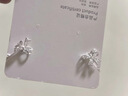 DAISY DREAM999足銀蝴蝶結耳釘2025新款爆款輕奢耳環(huán)氣質(zhì)小眾高級感女耳飾品 999足銀蝴蝶結耳環(huán) 曬單實(shí)拍圖