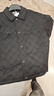 波司登（BOSIDENG）輕薄羽絨服男短款90絨襯衫領(lǐng)廓形休閑商務(wù)潮流保暖外套 【店長推薦】黑色棋盤格9X30 M 175/96A 曬單實(shí)拍圖