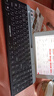 吉選B652 100鍵無線/藍(lán)牙雙模鍵盤鼠標(biāo)套裝鍵帽透光Type-C充電鍵鼠RGB七色背光三模金屬滾輪卡槽家通用 曬單實(shí)拍圖