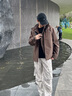 波司登25新【疊變】沖鋒衣鵝絨羽絨服男三合一防風(fēng)防水短外套B250331323 棕咖色|7119 L 180/100A 體重約140-155斤 曬單實(shí)拍圖