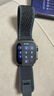表帶哥適用蘋(píng)果手表表帶s10表帶高定款夏天夏季透氣9/8/7iwatch45/46/49MM/ultra2野徑尼龍表帶回環(huán)黑M/L 曬單實(shí)拍圖