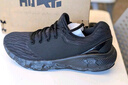 安德瑪（UNDERARMOUR）UA秋冬Charged Vantage Fun CN男子運動跑步鞋跑鞋3026450 黑色002 41 曬單實拍圖