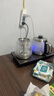 友家鋪?zhàn)樱˙iooner）全自動(dòng)上水電熱水壺電茶壺茶臺(tái)燒水壺一體家用辦公茶桌茶幾嵌入式茶具套裝 XT-S06銀灰色三件套1L 曬單實(shí)拍圖