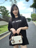 CinvaiKrose劍橋包包女包2025年新款斜挎包單肩包女士小手提包教師節(jié)禮物生日 米色【送女友老婆女生禮物走心】 曬單實(shí)拍圖