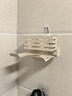侑家良品 吹風(fēng)機置物架奶油風(fēng)電吹風(fēng)機掛架衛(wèi)生間置物架壁掛式風(fēng)筒收納 曬單實拍圖