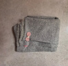 貝瑞加（Babyprints）女孩長褲兒童打底褲春季外穿褲子休閑百搭棉質(zhì) 灰色120 曬單實(shí)拍圖