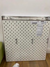 宜家（IKEA）SKADIS斯考迪斯洞洞板墻壁廚房置物架擱板壁掛掛鉤架家用學(xué)生宿舍 釘板白色56x56cm 曬單實(shí)拍圖