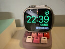 UOSO適用蘋(píng)果手表iwatch充電座applewatch充電底座手表可愛(ài)打字機充電支架便攜無(wú)線(xiàn)充硅膠 紫色【打字機】 曬單實(shí)拍圖