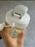 安配方形奶瓶學(xué)飲嘴直飲水杯蓋（適配赫根方形奶瓶）二代白色 曬單實(shí)拍圖