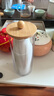 西多米一次性茶杯功夫茶具稻殼杯功夫茶道小杯子碗高端耐熱帶高檔收納架 曬單實(shí)拍圖