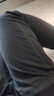 利郎輕時尚男褲【萬向彈】牛仔褲男潮流時尚透氣柔軟舒適長褲Q4QNZ401 牛仔黑 34 (175/86A) 曬單實拍圖