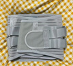 立姿（lizi）醫(yī)用護(hù)腰帶腰間盤突出腰肌勞損腰椎圍托術(shù)后鋼板腰部支撐護(hù)具V型L 曬單實(shí)拍圖
