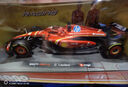 比美高（Burago） 1:18f1賽車法拉利SF24勒克萊爾16號合金車模玩具汽車男孩禮物 曬單實(shí)拍圖