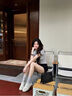 CHERY KALLY【海風(fēng)悠踏】百搭德訓(xùn)鞋女2025夏季潮流網(wǎng)面透氣漁夫板鞋休閑時尚 霜花白 37 (235mm) 曬單實(shí)拍圖