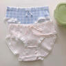 伊棠朵女童內褲純棉兒童女孩褲頭女大童12歲以上發(fā)育期內衣全棉短褲學(xué)生 【裝】草莓碎花 5條 L 【適合95-115斤】 曬單實(shí)拍圖