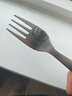 onlycook抗菌兒童輔食叉勺 食品級(jí)316不銹鋼叉子寶寶餐具小調(diào)羹湯匙小豬叉 曬單實(shí)拍圖