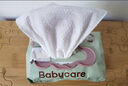 babycare嬰兒手口濕巾加厚擦臉帶蓋濕紙巾大包裝6480紫蓋濕巾80抽-12包 曬單實拍圖