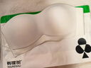 有棵樹無肩帶內(nèi)衣女防滑不掉小胸聚攏隱形抹胸裹胸?zé)o痕收副乳透氣文胸 曬單實拍圖