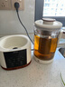 格麗思（GREENIS）煮茶壺養生壺 純鈦噴淋式加熱煮茶器一體式燒水壺蒸茶壺 辦公室蒸茶器茶水分離 電茶壺圍爐煮茶 椰奶白禮盒裝（純鈦壺底-單直筒茶漏） 曬單實(shí)拍圖