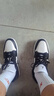 耐克（NIKE）Jordan官方耐克喬丹AJ1板鞋女運動(dòng)鞋刺繡夏季低幫緩震輕便DC0774 101白色/黑/白色 41 曬單實(shí)拍圖