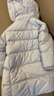 優(yōu)衣庫童裝男童女童羽絨大衣/外套夾克保暖厚衣服473308 01 乳白色 130 曬單實(shí)拍圖