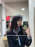 歐迪惠（Oudihui）2025年秋冬季連衣裙女裝穿搭小香風外套襯衫半身裙高級感三件套裝 外套+襯衫+裙子 L 曬單實拍圖