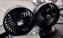 智國者車載電風扇usb散熱24v12v大風力強風轎車大貨車專用雙頭靜音降溫 曬單實拍圖