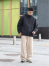 森馬（Semir）休閑褲男發(fā)熱抑菌針織衛(wèi)褲寬松直筒褲25冬長褲子百搭109725127104 曬單實拍圖