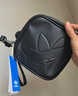 三葉草（Adidas）阿迪達斯ADIDAS 三葉草男女休閑單肩包斜挎包JC6004 黑色 均碼 曬單實(shí)拍圖