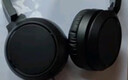 飛利浦（PHILIPS）頭戴式耳機有線(xiàn)耳機電腦耳麥帶麥克游戲耳機辦公教育網(wǎng)課學(xué)習3.5mm音頻雙11雙十一TAH4105黑 曬單實(shí)拍圖