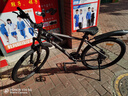 喜德盛（xds）山地車(chē)黑客380避震前叉21速變速鋁合金車(chē)架 黑/灰色17 曬單實(shí)拍圖