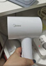 美的（Midea）八千萬(wàn)藍光負離子護發(fā)電吹風(fēng) 折疊便攜吹風(fēng)機 大功率吹風(fēng)筒FZ101(LN)  1800W 節日/生日禮物推薦 曬單實(shí)拍圖