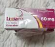 【原研藥】里先安 甲苯磺酸艾多沙班片 60mg*7片/盒 5盒裝 曬單實(shí)拍圖