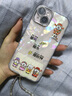 圣圖朗ins五路財神適用蘋果16pro手機殼15promax女款手鏈14plus貝殼紋iPhone13自帶鏡頭膜11高級感12全包 鏡頭膜全包-銀色-順風順水+手鏈 iPhone 13 曬單實拍圖